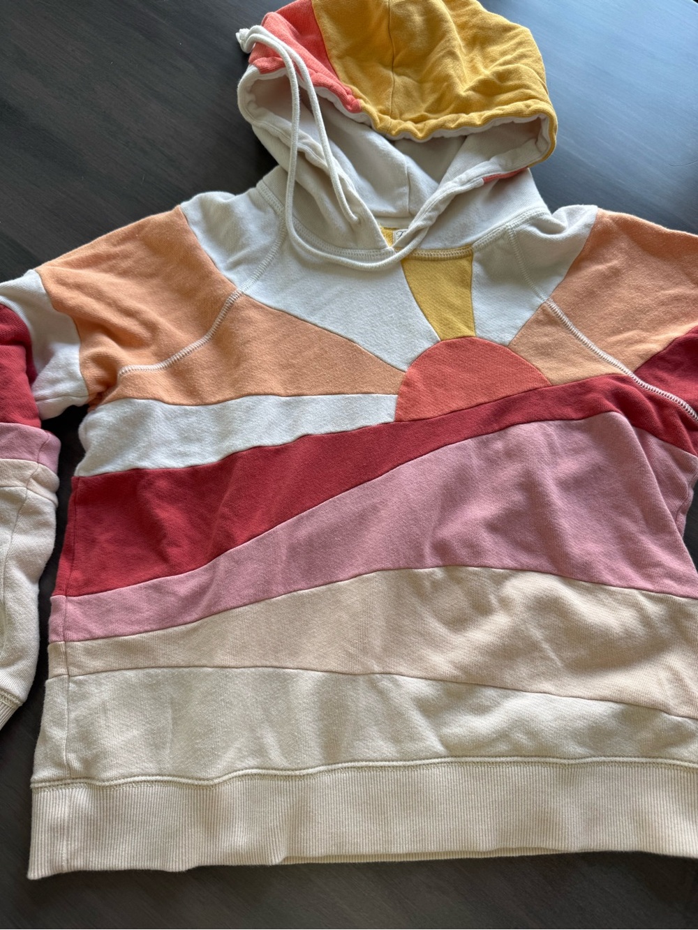 Faherty Soleil Cotton Hoodie - Medium - Picture 3 of 7